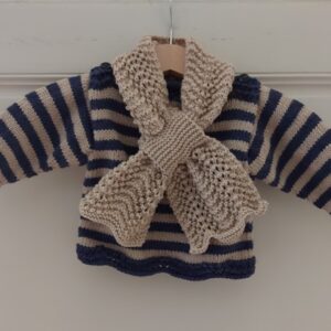 Marinière Elsa avec écharpe Ana-Rose